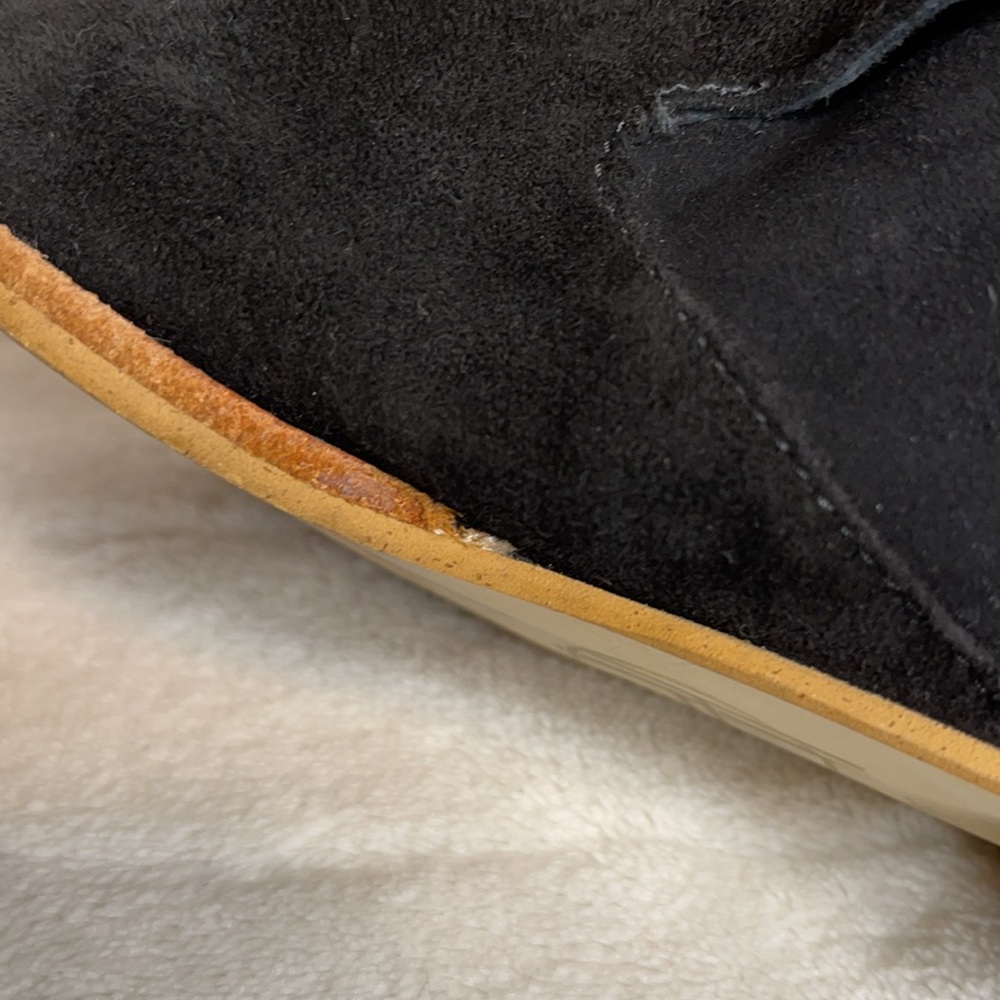 House of Harlow 1960 Hollie Black Suede Ankle Booties - Picture 13 of 15
